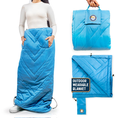 The Benchwarmer by Trek & Field - Wearable Stadium Blanket