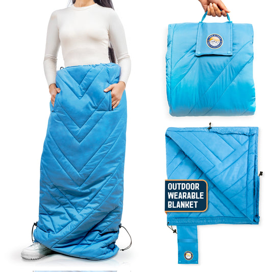The Benchwarmer by Trek & Field - Wearable Stadium Blanket